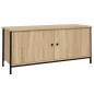 vidaXL Mobile TV con Ante Rovere Sonoma 102x35x45 cm Legno Multistrato vidaXL Mobile TV con Ante Rovere Sonoma 102x35x45 cm Legno Multistrato