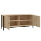 vidaXL Mobile TV con Ante Rovere Sonoma 102x35x45 cm Legno Multistrato vidaXL Mobile TV con Ante Rovere Sonoma 102x35x45 cm Legno Multistrato
