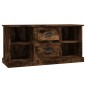 vidaXL Mobile Porta TV Rovere Fumo 99,5x35,5x48cm in Legno Multistrato vidaXL Mobile Porta TV Rovere Fumo 99,5x35,5x48cm in Legno Multistrato