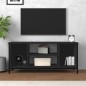 vidaXL Mobile Porta TV Nero 102x35x45 cm in Legno Multistrato vidaXL Mobile Porta TV Nero 102x35x45 cm in Legno Multistrato
