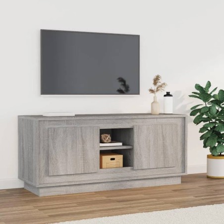 vidaXL Mobile TV Grigio Sonoma 102x35x45 cm in Legno Multistrato