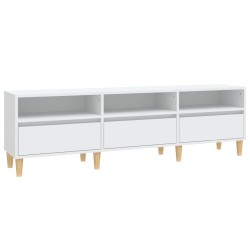 vidaXL Mobile Porta TV Bianco 150x30x44,5 cm in Legno Multistrato