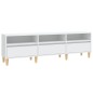 vidaXL Mobile Porta TV Bianco 150x30x44,5 cm in Legno Multistrato
