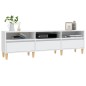 vidaXL Mobile Porta TV Bianco 150x30x44,5 cm in Legno Multistrato