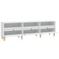 vidaXL Mobile Porta TV Bianco 150x30x44,5 cm in Legno Multistrato