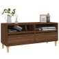 vidaXL Mobile TV Rovere Marrone 100x34,5x44,5 cm in Legno Multistrato