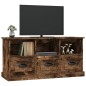 vidaXL Mobile TV Rovere Fumo 100x35x50 cm in Legno Multistrato vidaXL Mobile TV Rovere Fumo 100x35x50 cm in Legno Multistrato