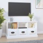 vidaXL Mobile Porta TV Bianco 100x35x50 cm in Legno Multistrato vidaXL Mobile Porta TV Bianco 100x35x50 cm in Legno Multistrato