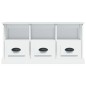 vidaXL Mobile Porta TV Bianco 100x35x50 cm in Legno Multistrato vidaXL Mobile Porta TV Bianco 100x35x50 cm in Legno Multistrato