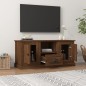vidaXL Mobile TV Rovere Marrone 100x35,5x45 cm in Legno Multistrato vidaXL Mobile TV Rovere Marrone 100x35,5x45 cm in Legno Multistrato