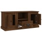 vidaXL Mobile TV Rovere Marrone 100x35,5x45 cm in Legno Multistrato vidaXL Mobile TV Rovere Marrone 100x35,5x45 cm in Legno Multistrato