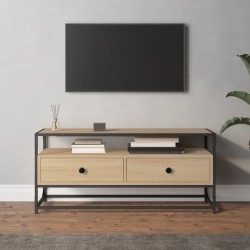 vidaXL Mobile Porta TV Rovere Sonoma 100x35x45 cm in Legno Multistrato
