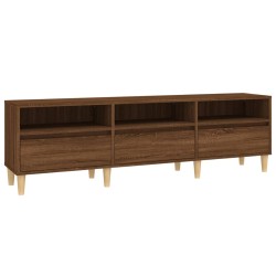 vidaXL Mobile Porta TV Rovere Marrone 150x30x44,5 cm Legno Multistrato