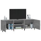 vidaXL Mobile Porta TV Grigio Sonoma 150x30x50 cm in Legno Multistrato
