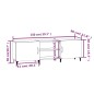 vidaXL Mobile Porta TV Grigio Sonoma 150x30x50 cm in Legno Multistrato
