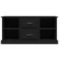 vidaXL Mobile Porta TV Nero 99,5x35,5x48 cm in Legno Multistrato vidaXL Mobile Porta TV Nero 99,5x35,5x48 cm in Legno Multistrato