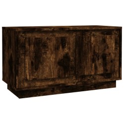 vidaXL Mobile Porta TV Rovere Fumo 80x35x45 cm in Legno Multistrato