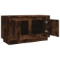 vidaXL Mobile Porta TV Rovere Fumo 80x35x45 cm in Legno Multistrato vidaXL Mobile Porta TV Rovere Fumo 80x35x45 cm in Legno Multistrato