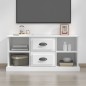 vidaXL Mobile Porta TV Bianco 99,5x35,5x48 cm in Legno Multistrato vidaXL Mobile Porta TV Bianco 99,5x35,5x48 cm in Legno Multistrato