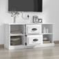 vidaXL Mobile Porta TV Bianco 99,5x35,5x48 cm in Legno Multistrato vidaXL Mobile Porta TV Bianco 99,5x35,5x48 cm in Legno Multistrato