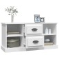 vidaXL Mobile Porta TV Bianco 99,5x35,5x48 cm in Legno Multistrato vidaXL Mobile Porta TV Bianco 99,5x35,5x48 cm in Legno Multistrato