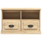 vidaXL Mobile Porta TV Rovere Sonoma 80x35x50 cm in Legno Multistrato vidaXL Mobile Porta TV Rovere Sonoma 80x35x50 cm in Legno Multistrato