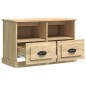 vidaXL Mobile Porta TV Rovere Sonoma 80x35x50 cm in Legno Multistrato vidaXL Mobile Porta TV Rovere Sonoma 80x35x50 cm in Legno Multistrato