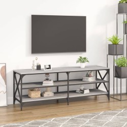 vidaXL Mobile TV Grigio Sonoma 140x40x50 cm in Legno Multistrato