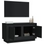 vidaXL Mobile Porta TV Nero 80x35x45 cm in Legno Multistrato vidaXL Mobile Porta TV Nero 80x35x45 cm in Legno Multistrato