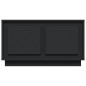 vidaXL Mobile Porta TV Nero 80x35x45 cm in Legno Multistrato vidaXL Mobile Porta TV Nero 80x35x45 cm in Legno Multistrato
