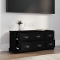 vidaXL Mobile Porta TV Nero 100x35,5x45 cm in Legno Multistrato vidaXL Mobile Porta TV Nero 100x35,5x45 cm in Legno Multistrato