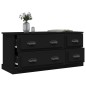 vidaXL Mobile Porta TV Nero 100x35,5x45 cm in Legno Multistrato vidaXL Mobile Porta TV Nero 100x35,5x45 cm in Legno Multistrato