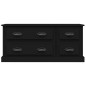 vidaXL Mobile Porta TV Nero 100x35,5x45 cm in Legno Multistrato vidaXL Mobile Porta TV Nero 100x35,5x45 cm in Legno Multistrato