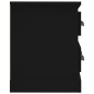 vidaXL Mobile Porta TV Nero 100x35,5x45 cm in Legno Multistrato vidaXL Mobile Porta TV Nero 100x35,5x45 cm in Legno Multistrato