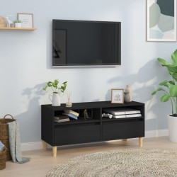 vidaXL Mobile Porta TV Nero 100x34,5x44,5 cm in Legno Multistrato