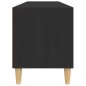 vidaXL Mobile Porta TV Nero 100x34,5x44,5 cm in Legno Multistrato