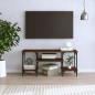 vidaXL Mobile Porta TV Rovere Marrone 102x35x45,5 cm Legno Multistrato vidaXL Mobile Porta TV Rovere Marrone 102x35x45,5 cm Legno Multistrato