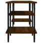 vidaXL Mobile Porta TV Rovere Marrone 102x35x45,5 cm Legno Multistrato vidaXL Mobile Porta TV Rovere Marrone 102x35x45,5 cm Legno Multistrato