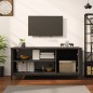 vidaXL Mobile Porta TV Nero 100x40x45 cm in Legno Multistrato vidaXL Mobile Porta TV Nero 100x40x45 cm in Legno Multistrato