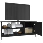 vidaXL Mobile Porta TV Nero 100x40x45 cm in Legno Multistrato vidaXL Mobile Porta TV Nero 100x40x45 cm in Legno Multistrato