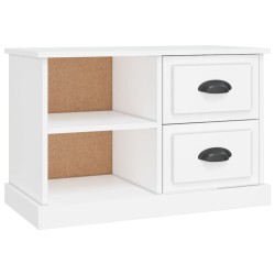 vidaXL Mobile Porta TV Bianco 73x35,5x47,5 cm in Legno Multistrato
