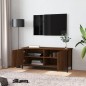 vidaXL Mobile TV con Ante Rovere Marrone 102x35x45cm Legno Multistrato vidaXL Mobile TV con Ante Rovere Marrone 102x35x45cm Legno Multistrato
