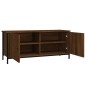 vidaXL Mobile TV con Ante Rovere Marrone 102x35x45cm Legno Multistrato vidaXL Mobile TV con Ante Rovere Marrone 102x35x45cm Legno Multistrato
