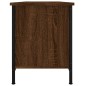 vidaXL Mobile TV con Ante Rovere Marrone 102x35x45cm Legno Multistrato vidaXL Mobile TV con Ante Rovere Marrone 102x35x45cm Legno Multistrato