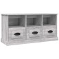vidaXL Mobile Porta TV Grigio Sonoma 100x35x50 cm in Legno Multistrato vidaXL Mobile Porta TV Grigio Sonoma 100x35x50 cm in Legno Multistrato