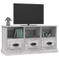 vidaXL Mobile Porta TV Grigio Sonoma 100x35x50 cm in Legno Multistrato vidaXL Mobile Porta TV Grigio Sonoma 100x35x50 cm in Legno Multistrato