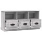 vidaXL Mobile Porta TV Grigio Sonoma 100x35x50 cm in Legno Multistrato vidaXL Mobile Porta TV Grigio Sonoma 100x35x50 cm in Legno Multistrato