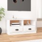 vidaXL Mobile Porta TV Bianco 93x35,5x45 cm in Legno Multistrato vidaXL Mobile Porta TV Bianco 93x35,5x45 cm in Legno Multistrato