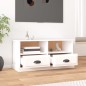 vidaXL Mobile Porta TV Bianco 93x35,5x45 cm in Legno Multistrato vidaXL Mobile Porta TV Bianco 93x35,5x45 cm in Legno Multistrato