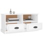 vidaXL Mobile Porta TV Bianco 93x35,5x45 cm in Legno Multistrato vidaXL Mobile Porta TV Bianco 93x35,5x45 cm in Legno Multistrato